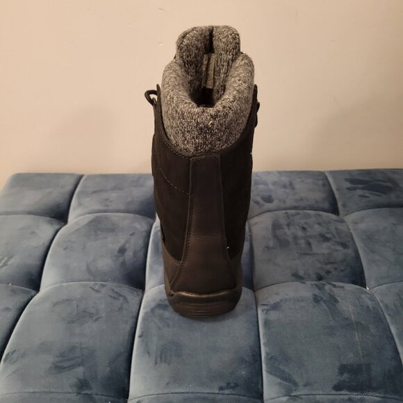 Display model new - Baffin Women's Aspen Snow Boots, Black 7 - Picture 4 of 5